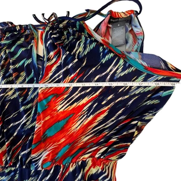 Bisou Bisou Maxi Halter Dress in Multi-Color Print - Picture 12 of 14